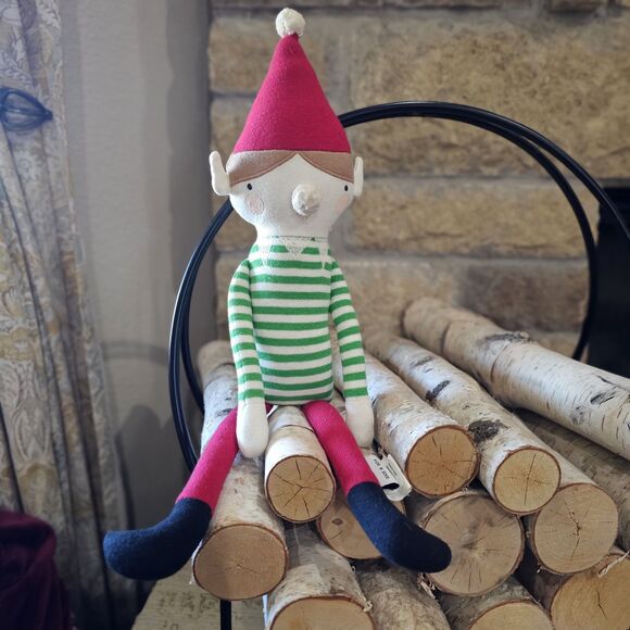 Meri Meri Plush Elf On The Shelf With Message Board - Picture 3 of 4